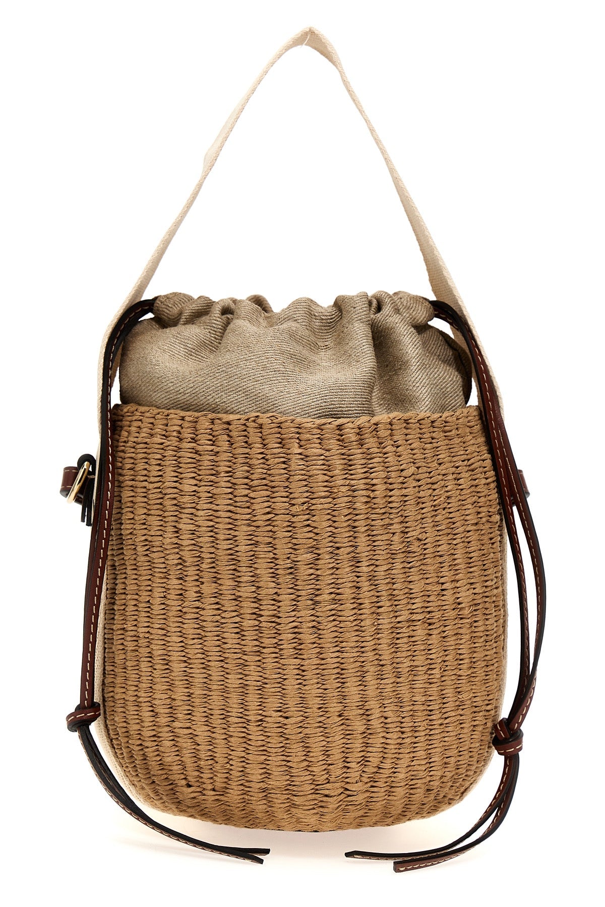Chloé Bucket Bag with Leather Details