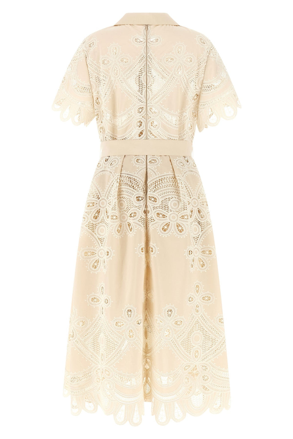 Carving embroidery dress