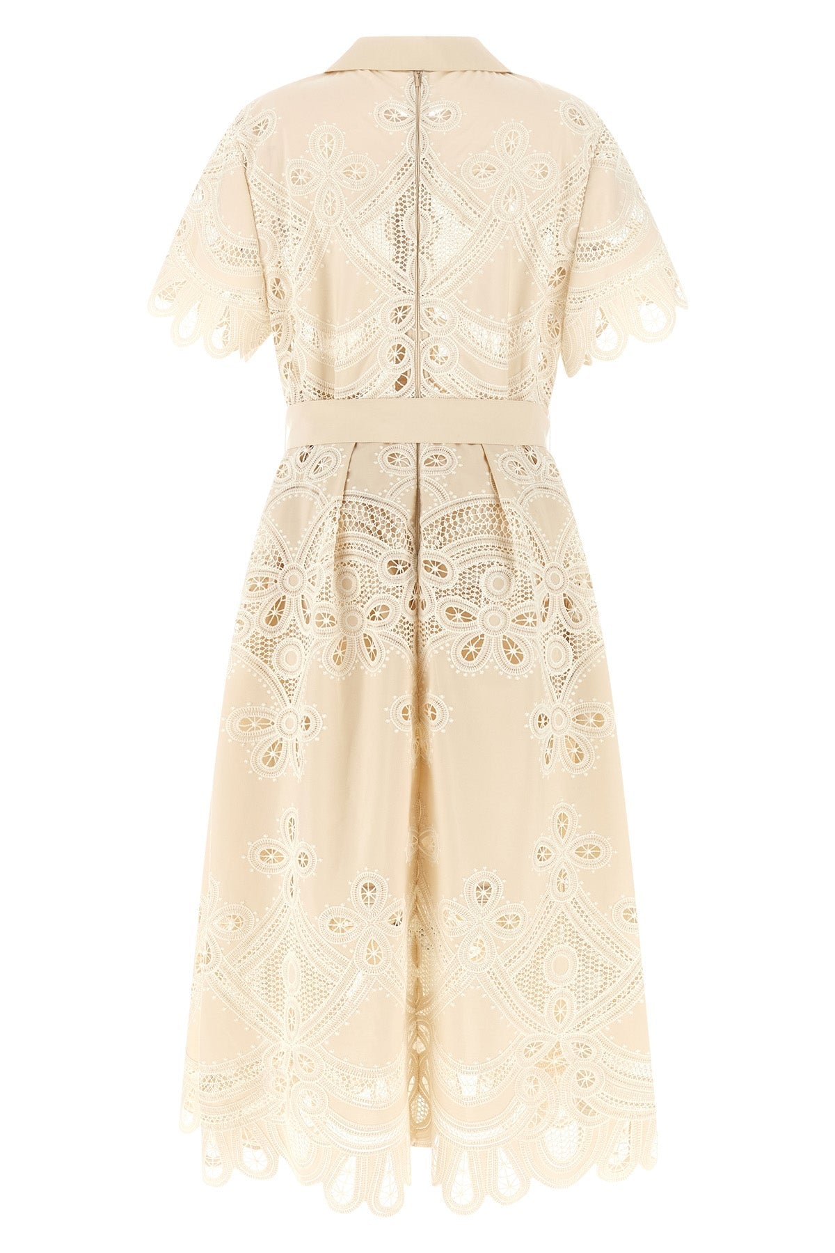 Carving embroidery dress