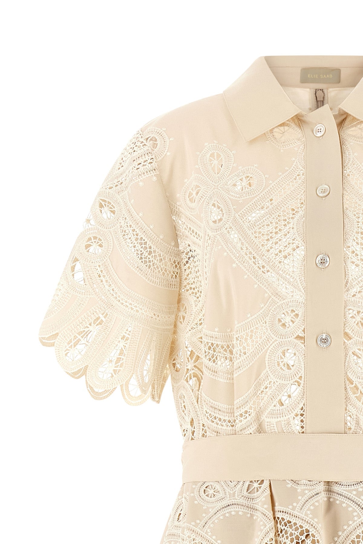 Carving embroidery dress