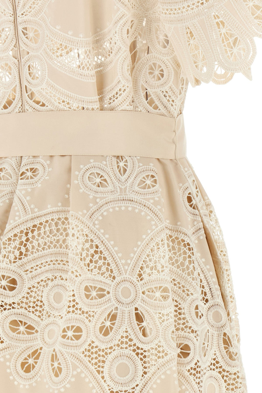 Carving embroidery dress