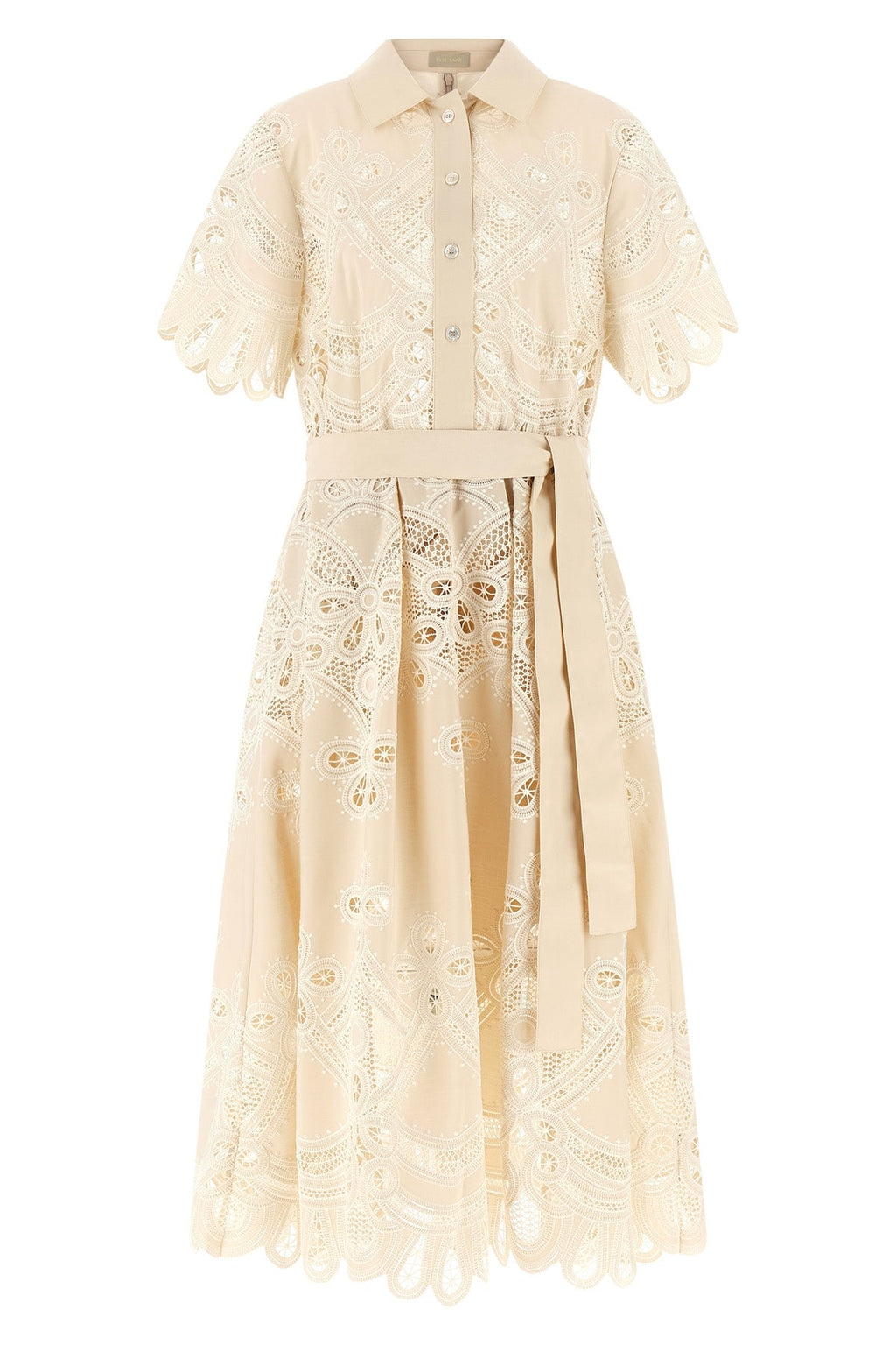 Carving embroidery dress