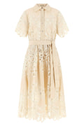 Carving embroidery dress