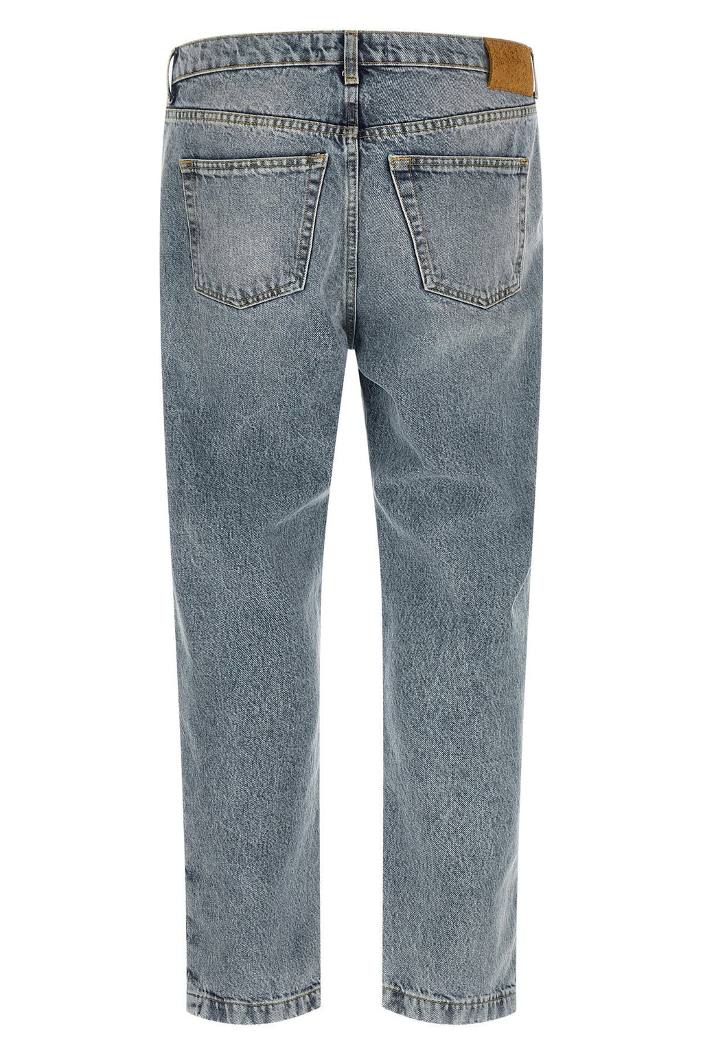 Tapered Leg Jeans