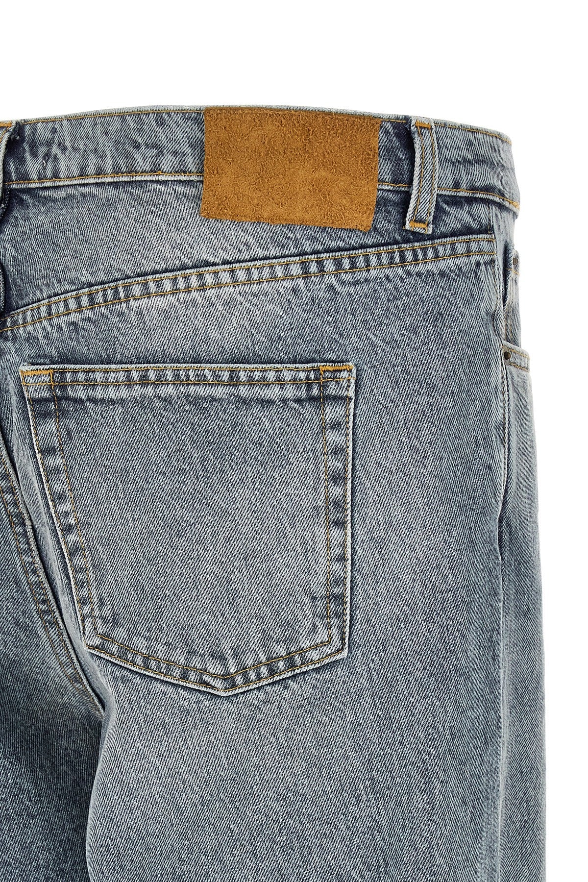 Tapered Leg Jeans