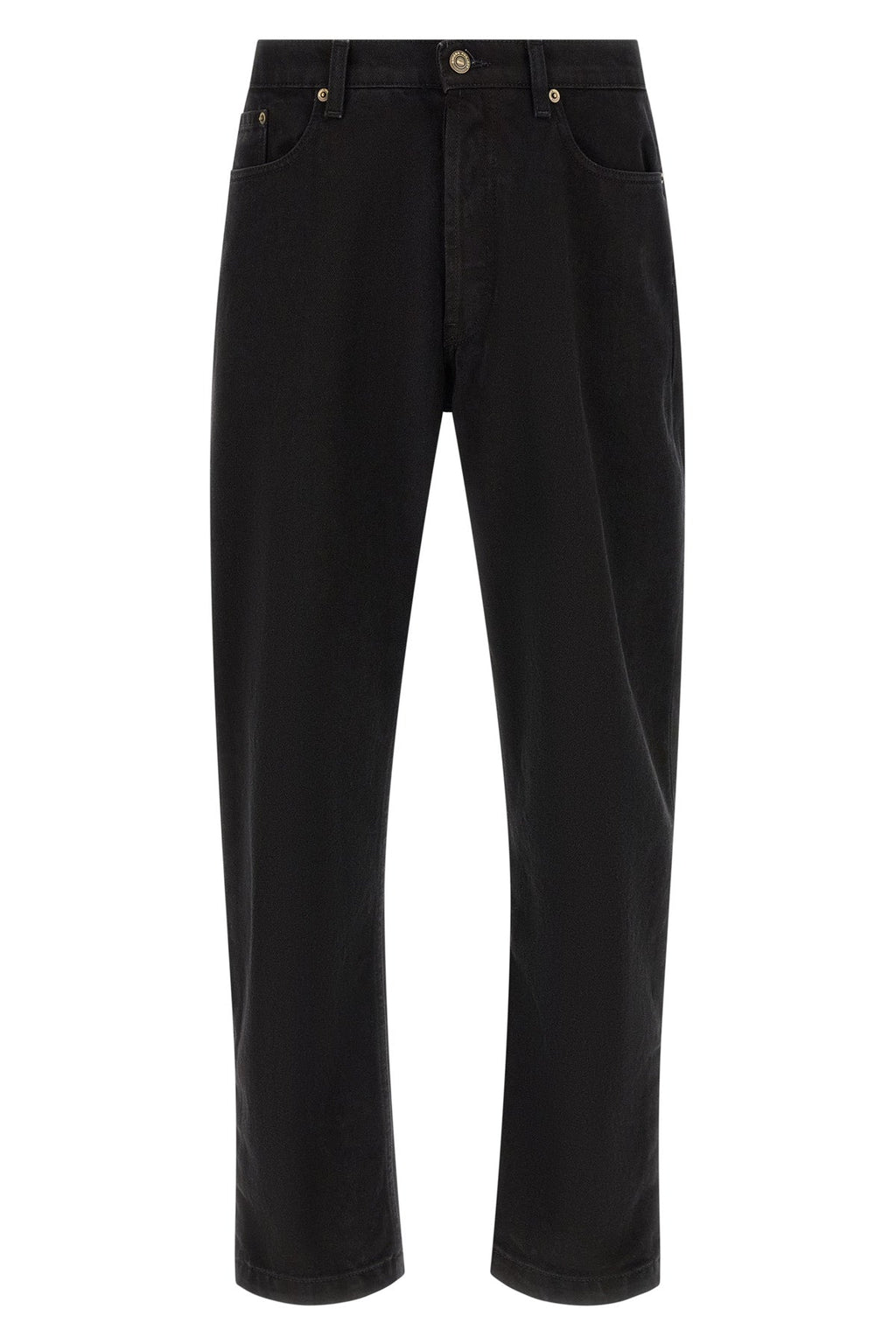 RIVIERA PROJECT Jeans with gold-tone hardware