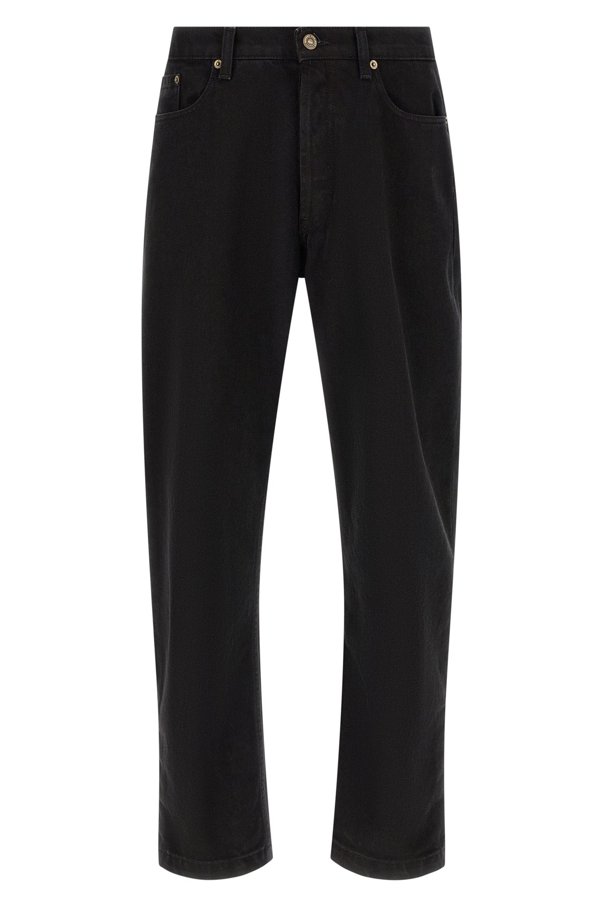 RIVIERA PROJECT Jeans with gold-tone hardware