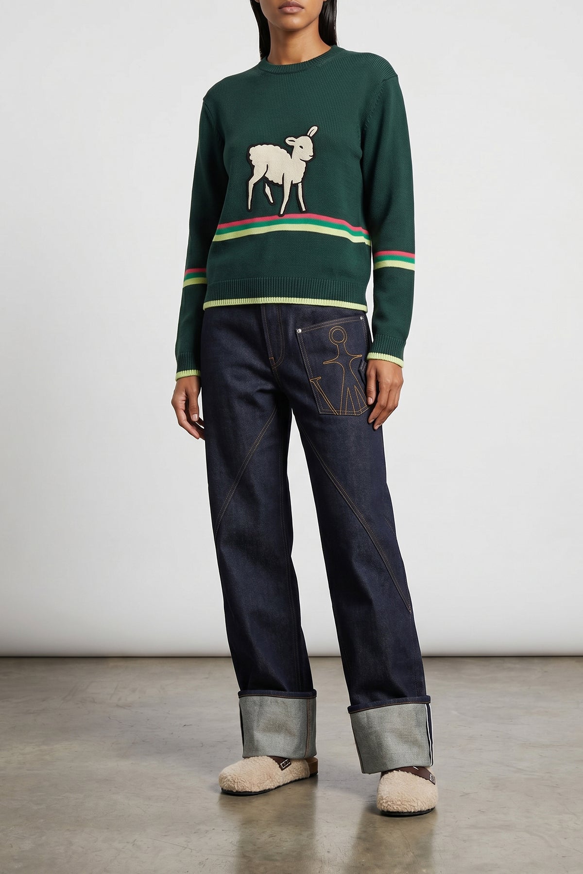 'Twisted Workwear' jeans