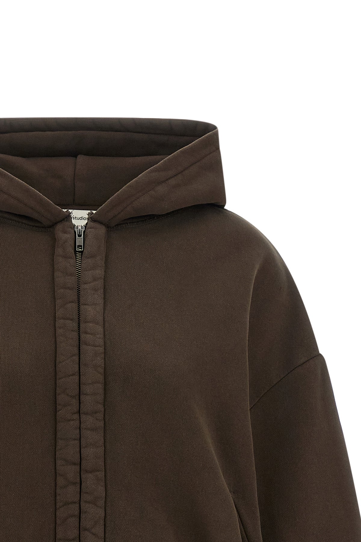 Zip-Up Hooded Sweatshirt