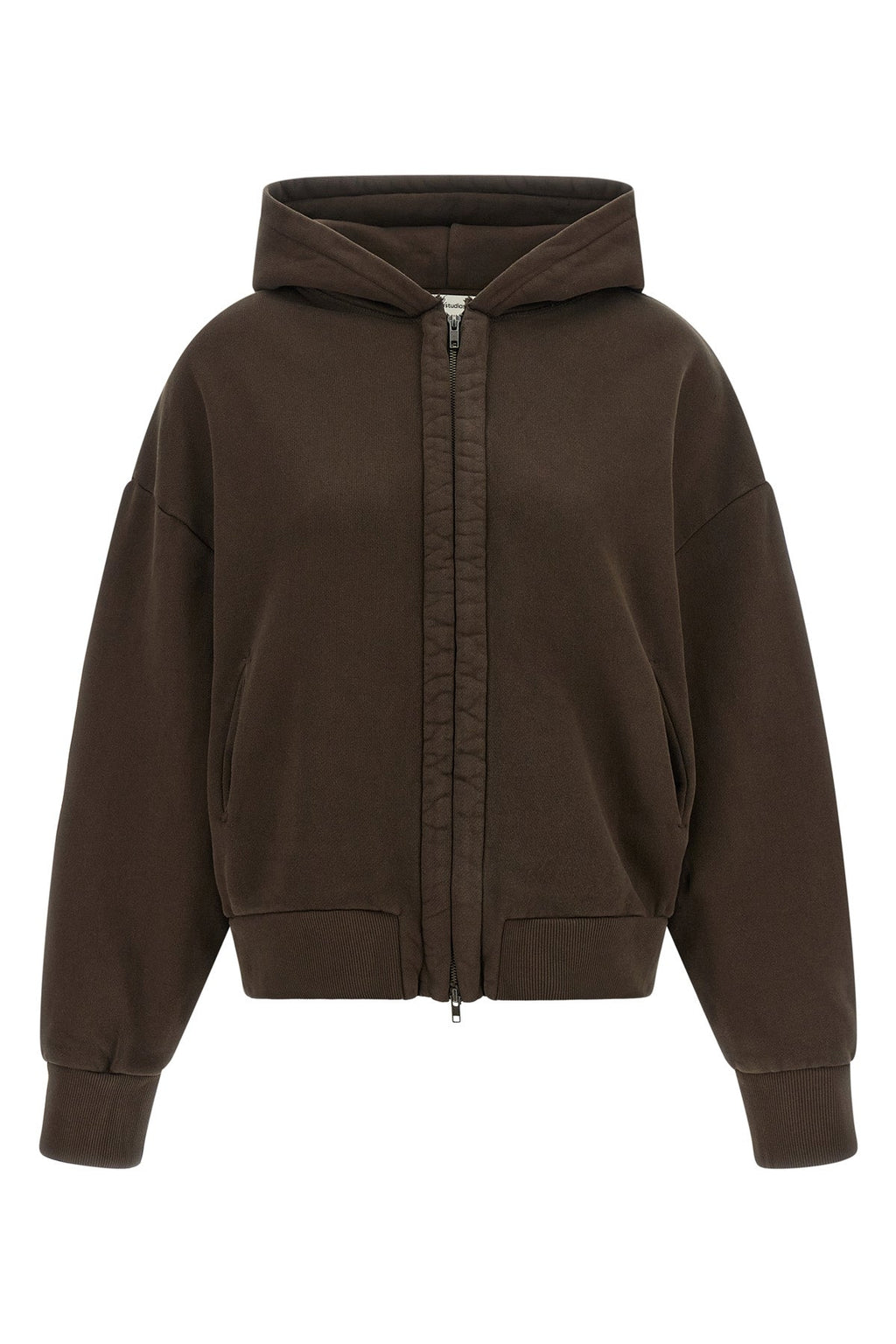 Zip-Up Hooded Sweatshirt