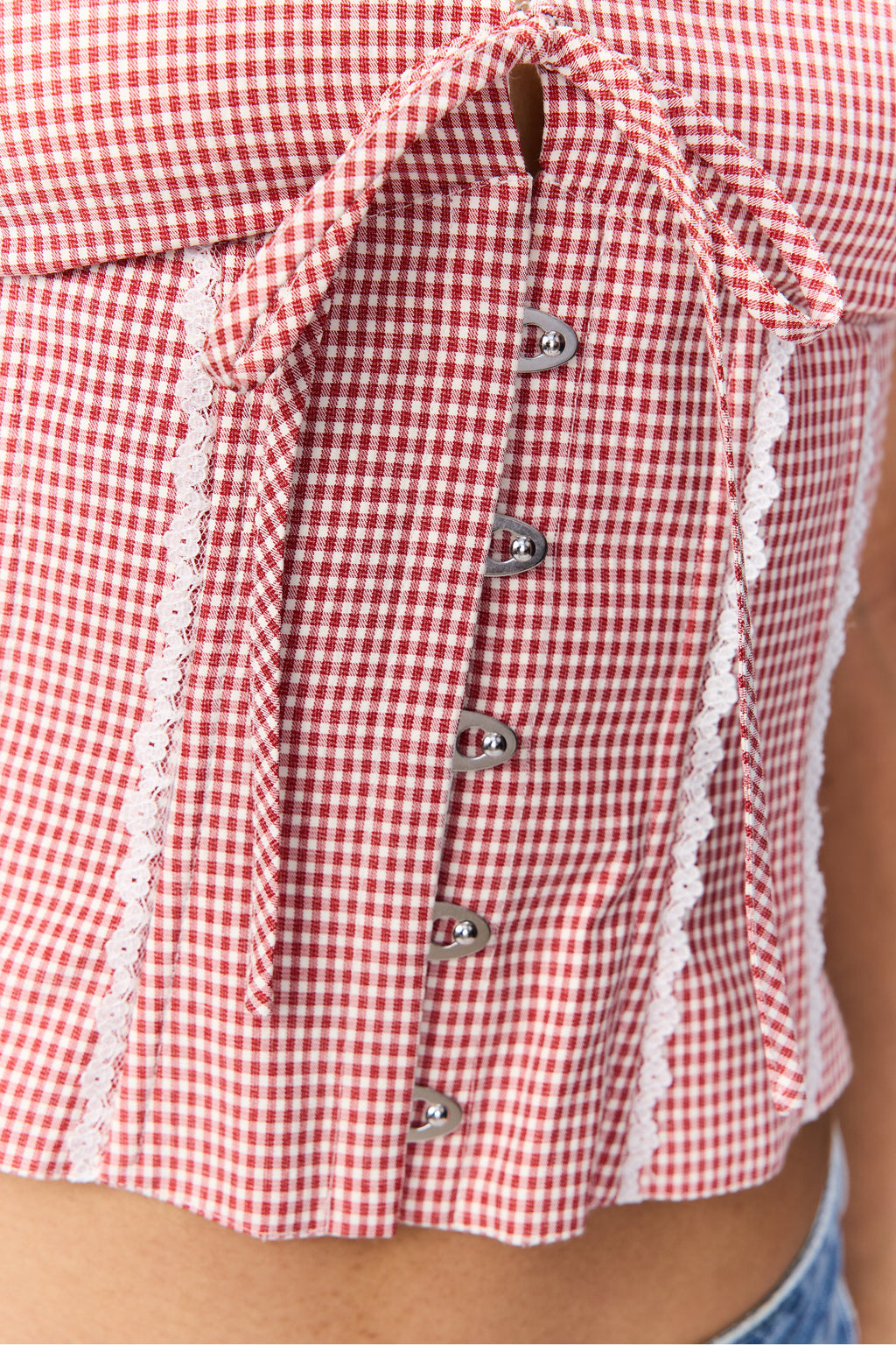 Marini Gingham Corset
