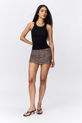Micro Mini Stretch Skort