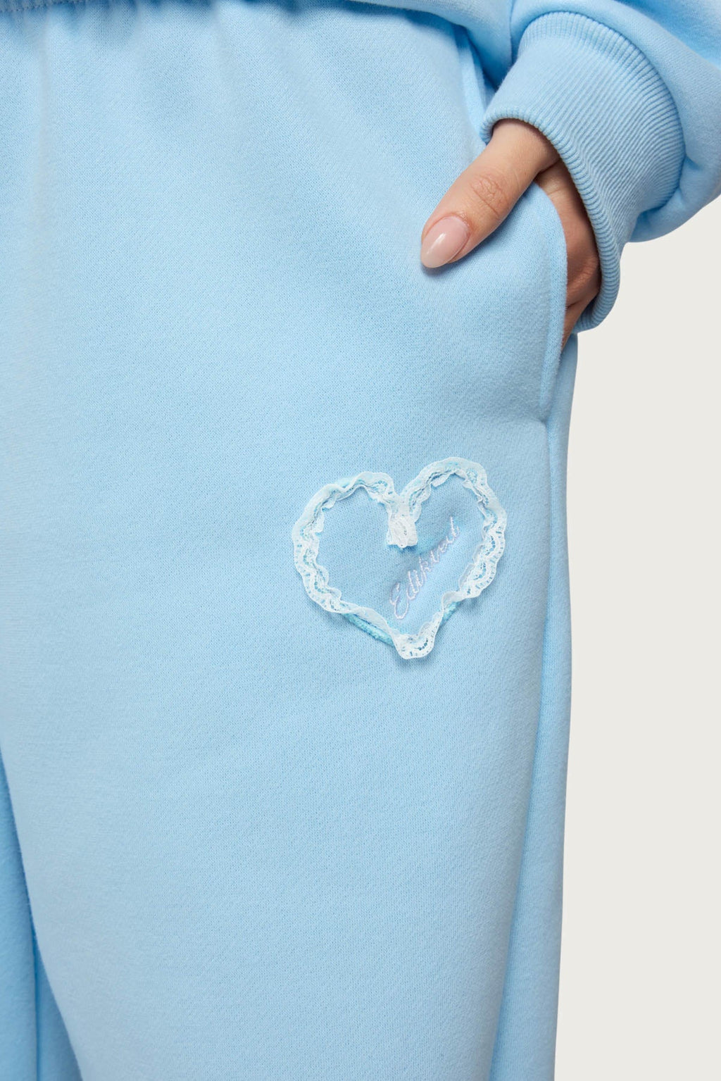 Love Edikted Wide Leg Sweatpants