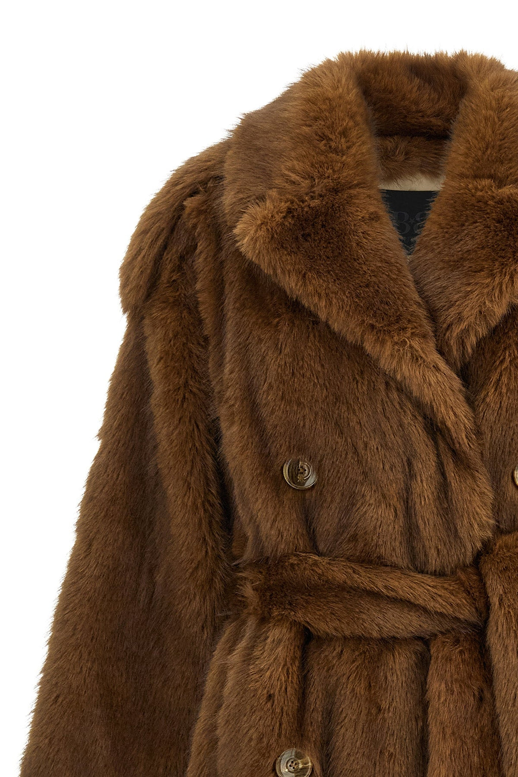 BBCOUTURE Trench - Mink-Effect Texture