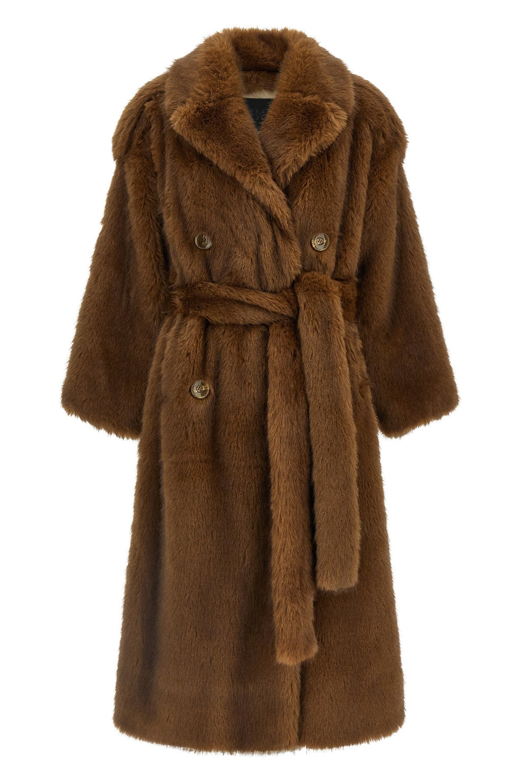 BBCOUTURE Trench - Mink-Effect Texture