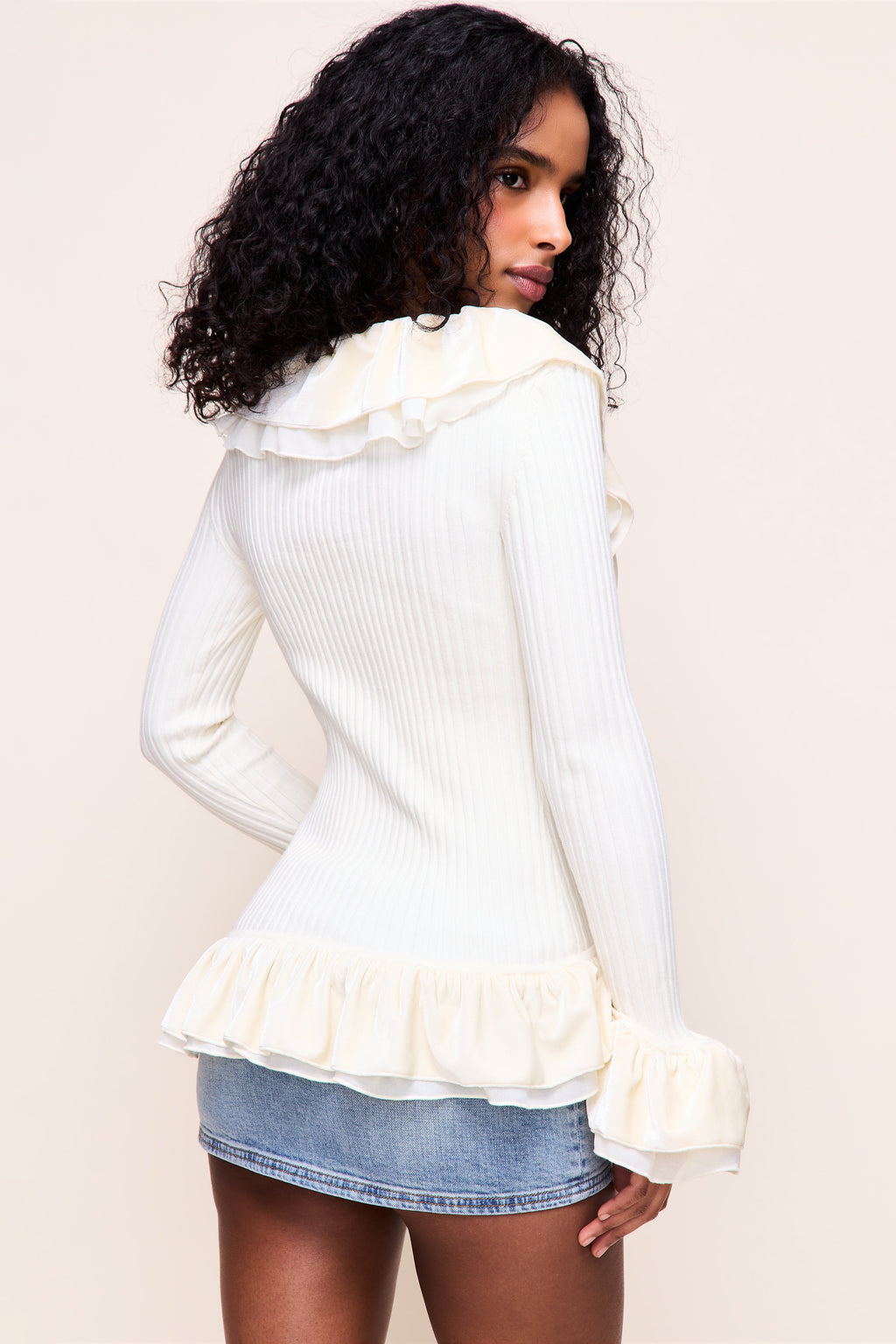 Rosalina Ruffle Cardigan