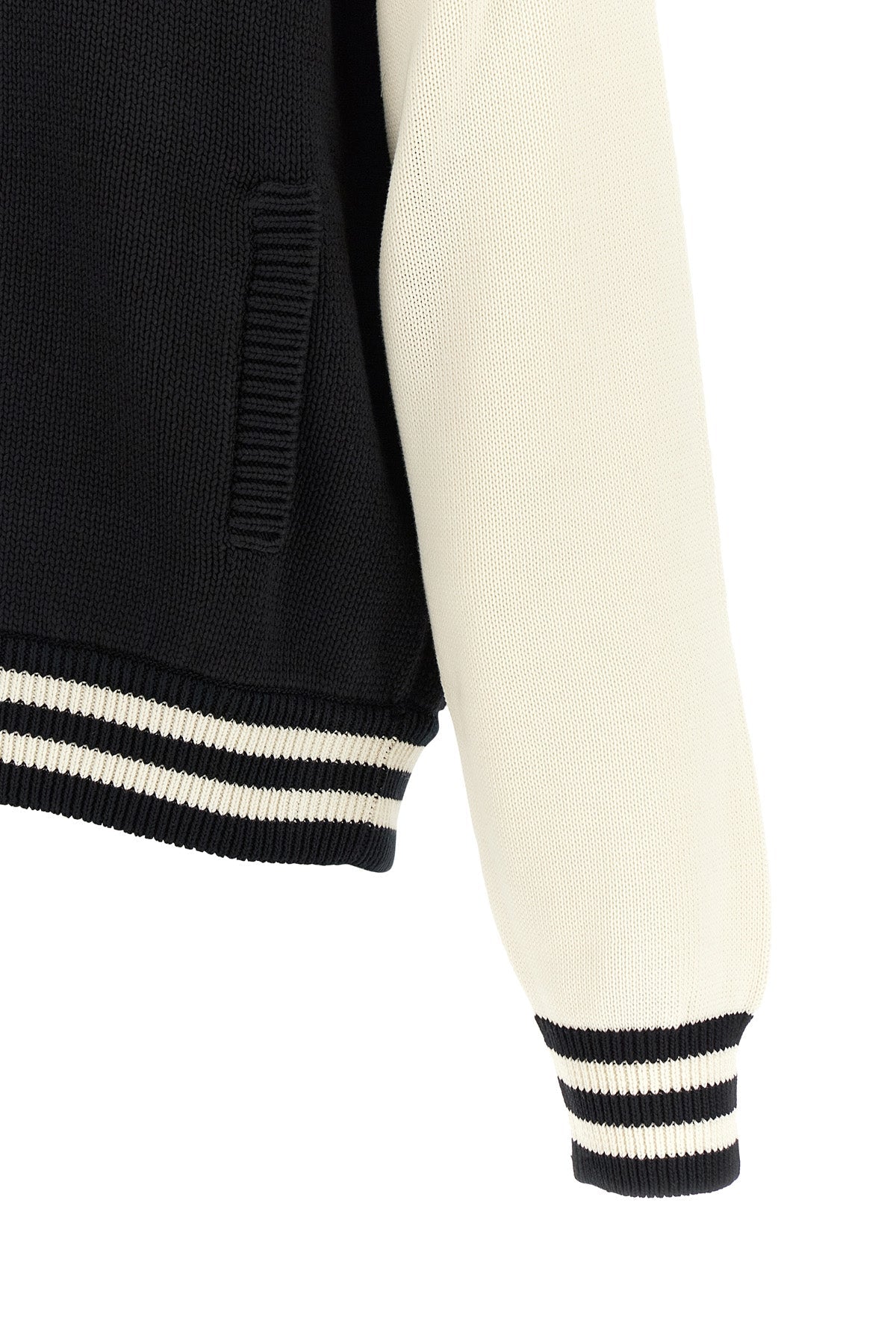 KENZO Zip-Up Cardigan With Boke Flower Embroidery
