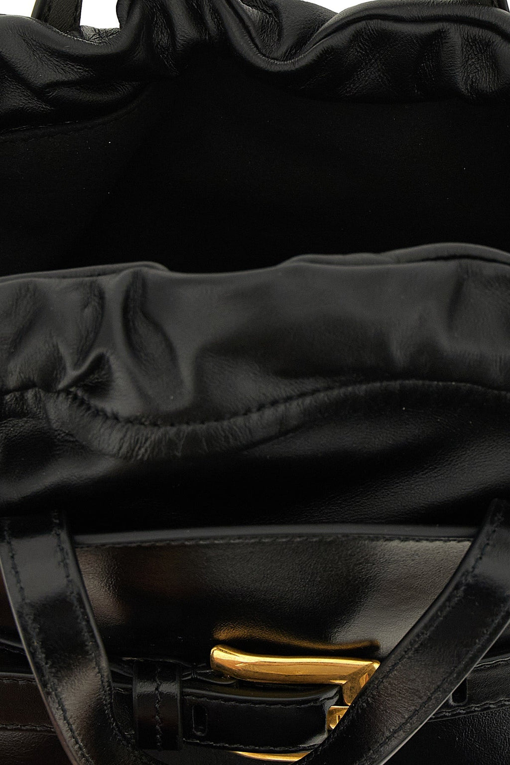 Balmain Shuffle Mini Shoulder Bag With Belt Detail