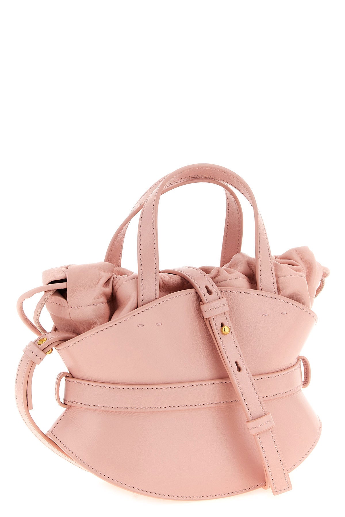 Balmain Shuffle Mini Shoulder Bag With Belt Detail
