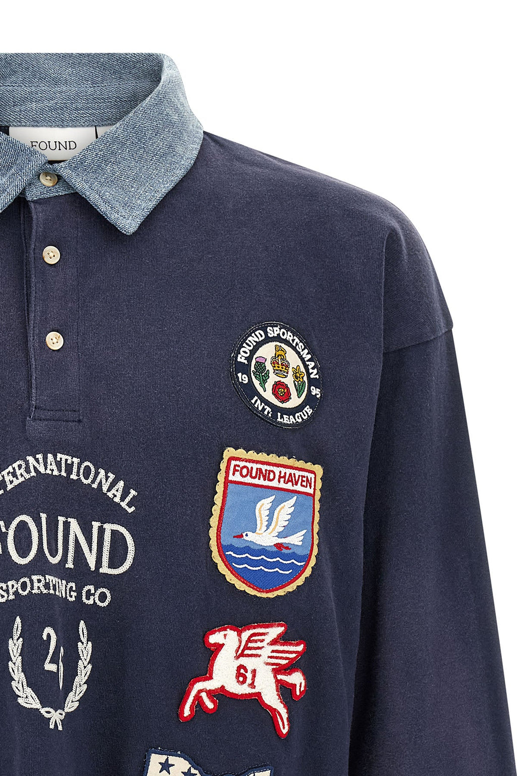 The 'Crestfield' Embroidered Rugby Polo Shirt