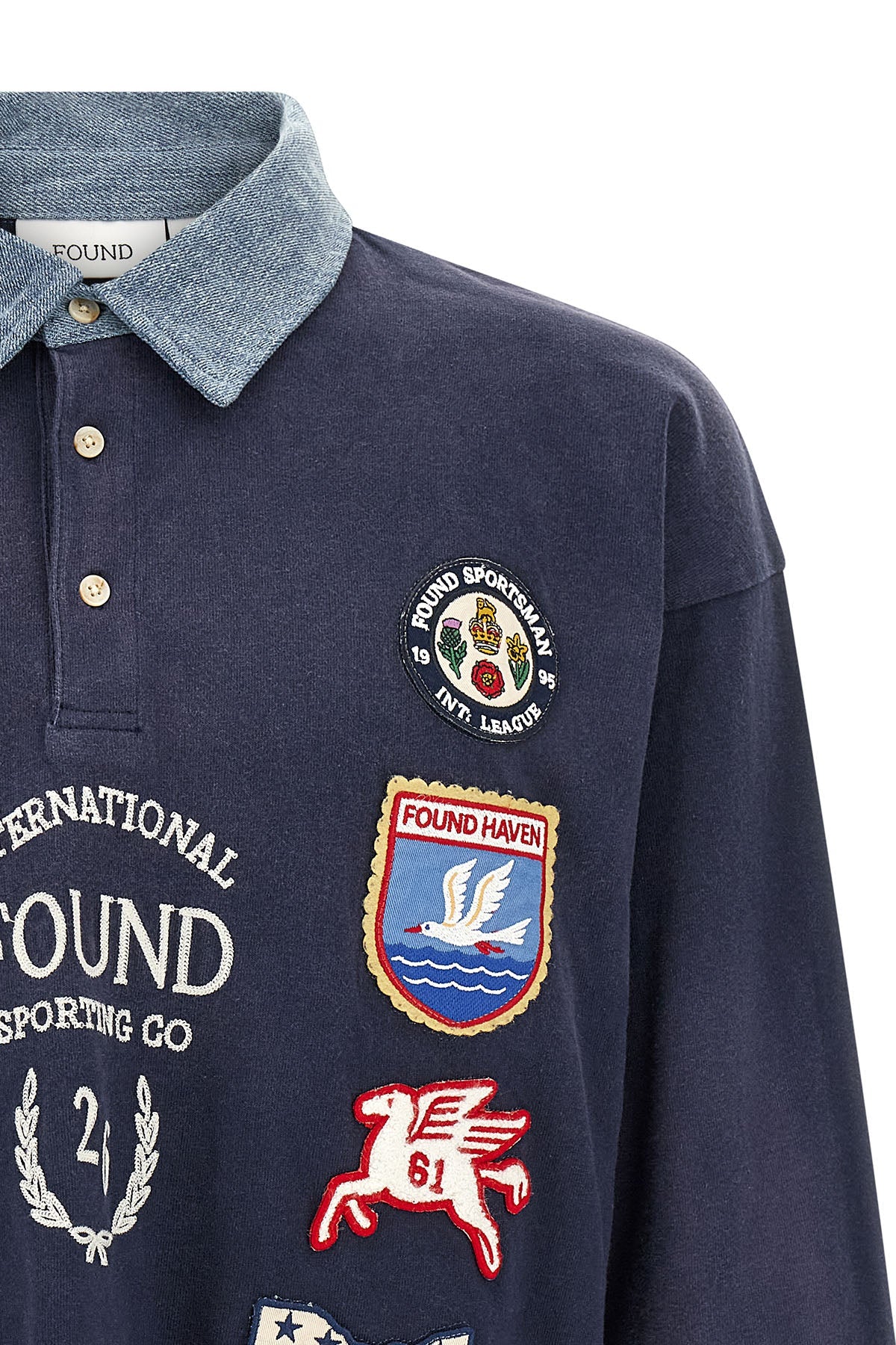 The 'Crestfield' Embroidered Rugby Polo Shirt