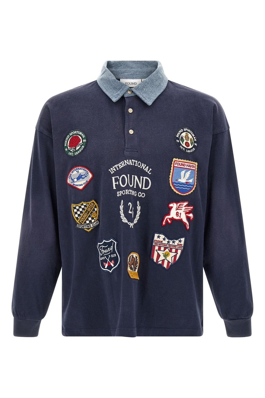 The 'Crestfield' Embroidered Rugby Polo Shirt