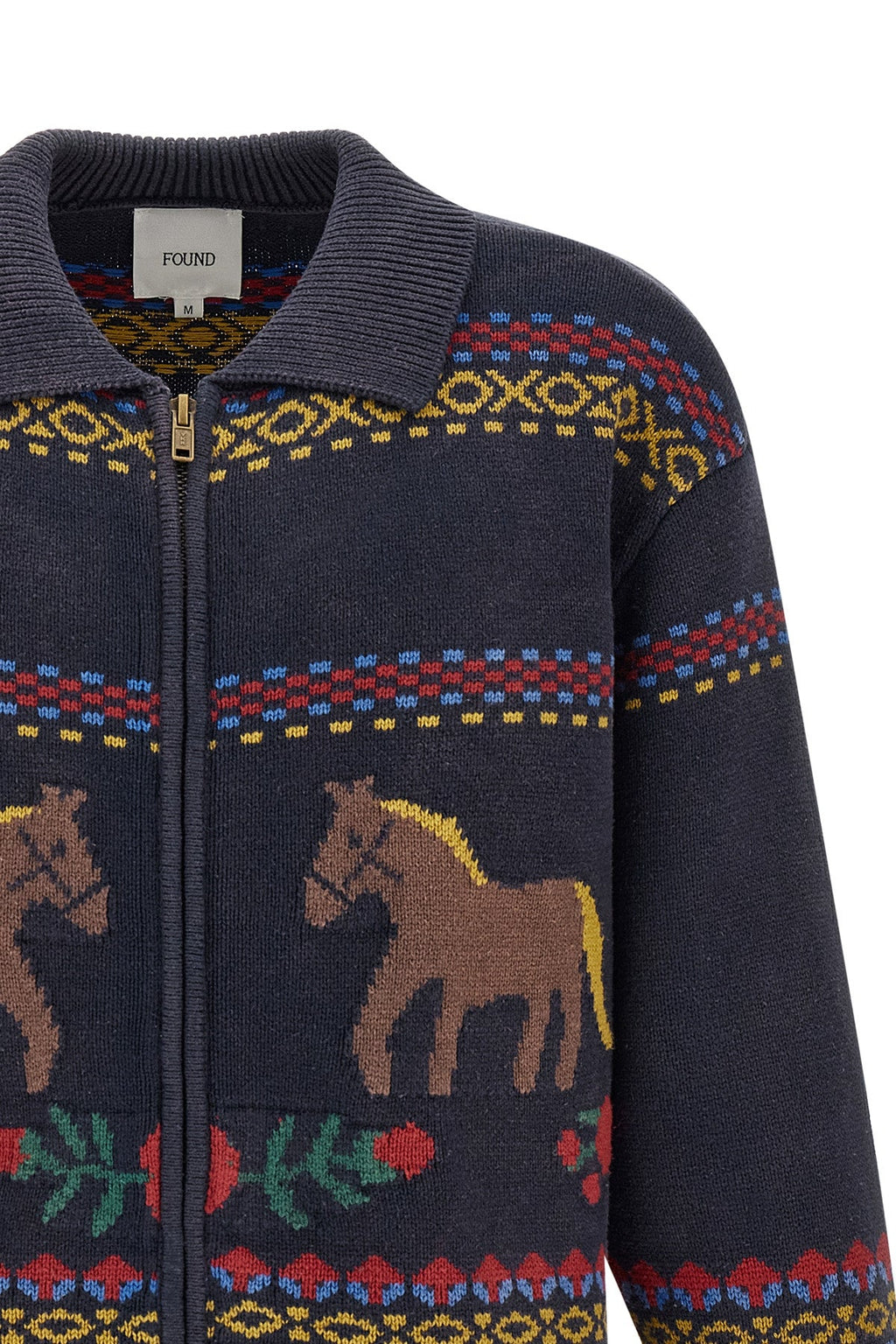 'Isles' Intarsia Cardigan