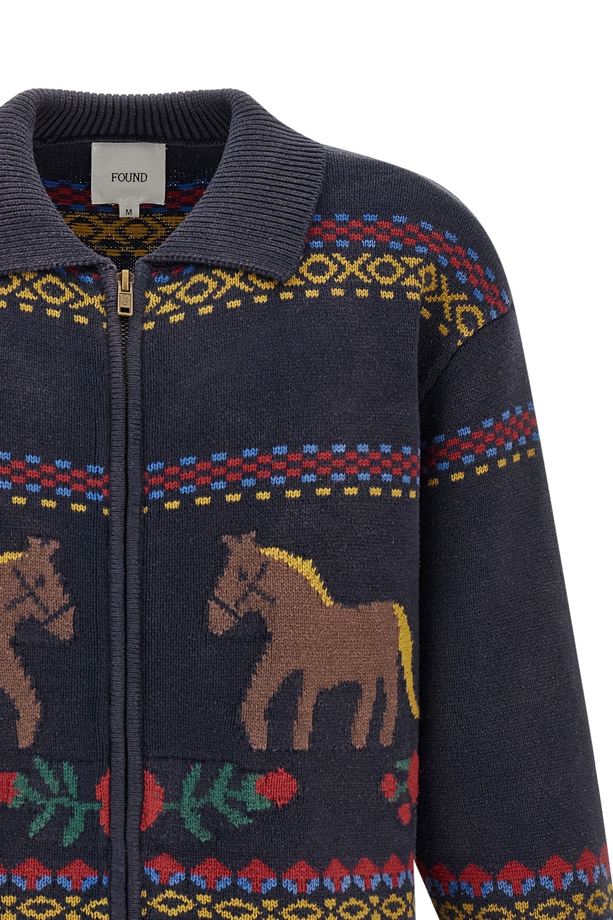 'Isles' Intarsia Cardigan