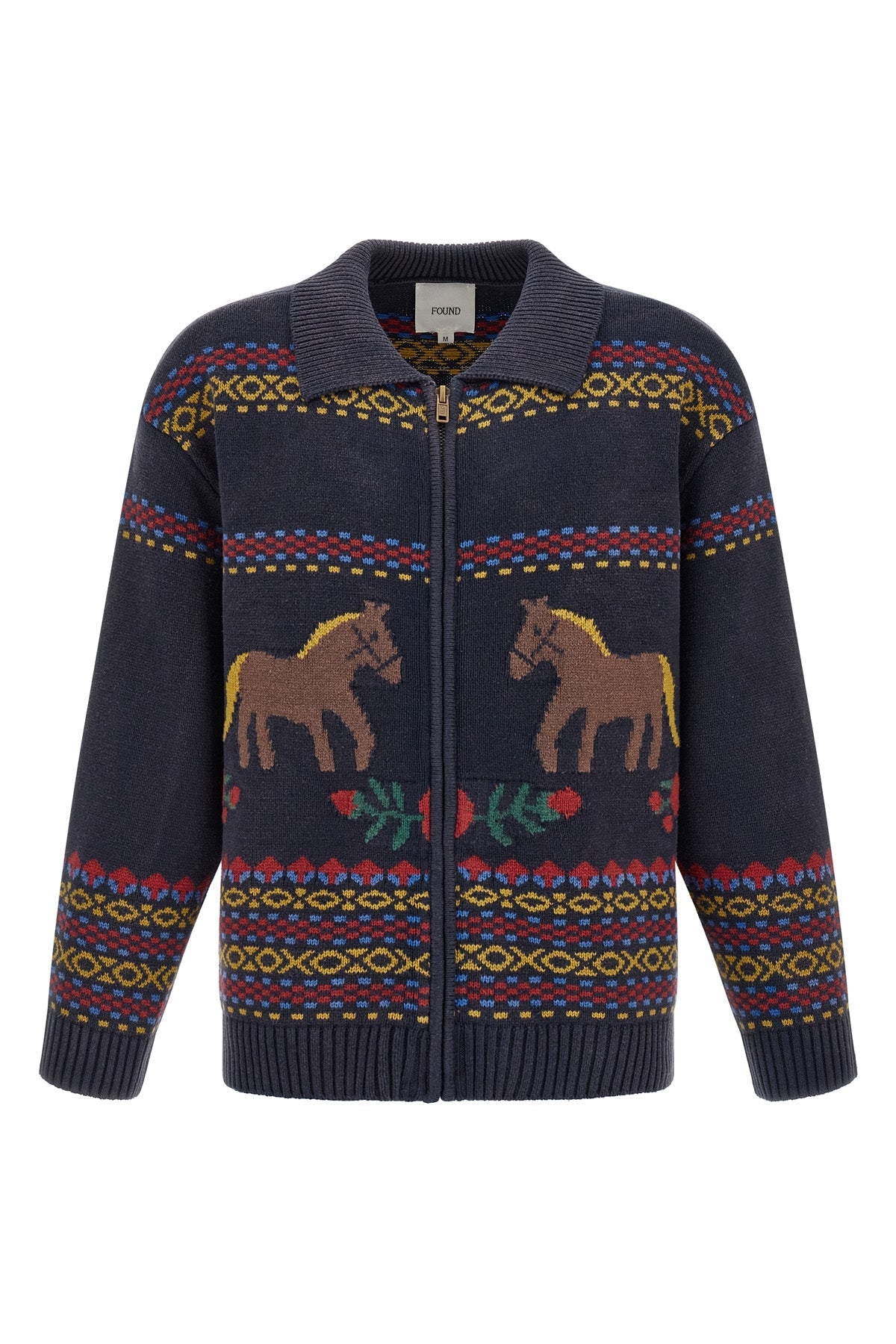 'Isles' Intarsia Cardigan