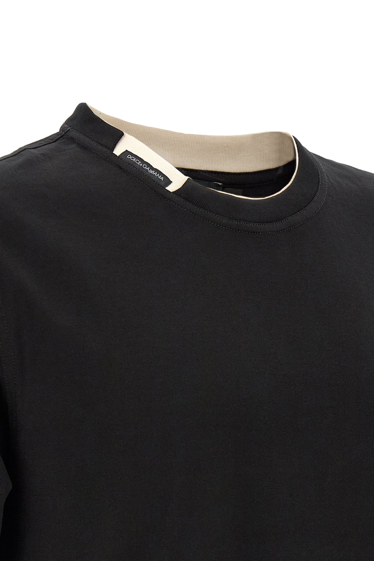 Double-Layer Collar T-Shirt