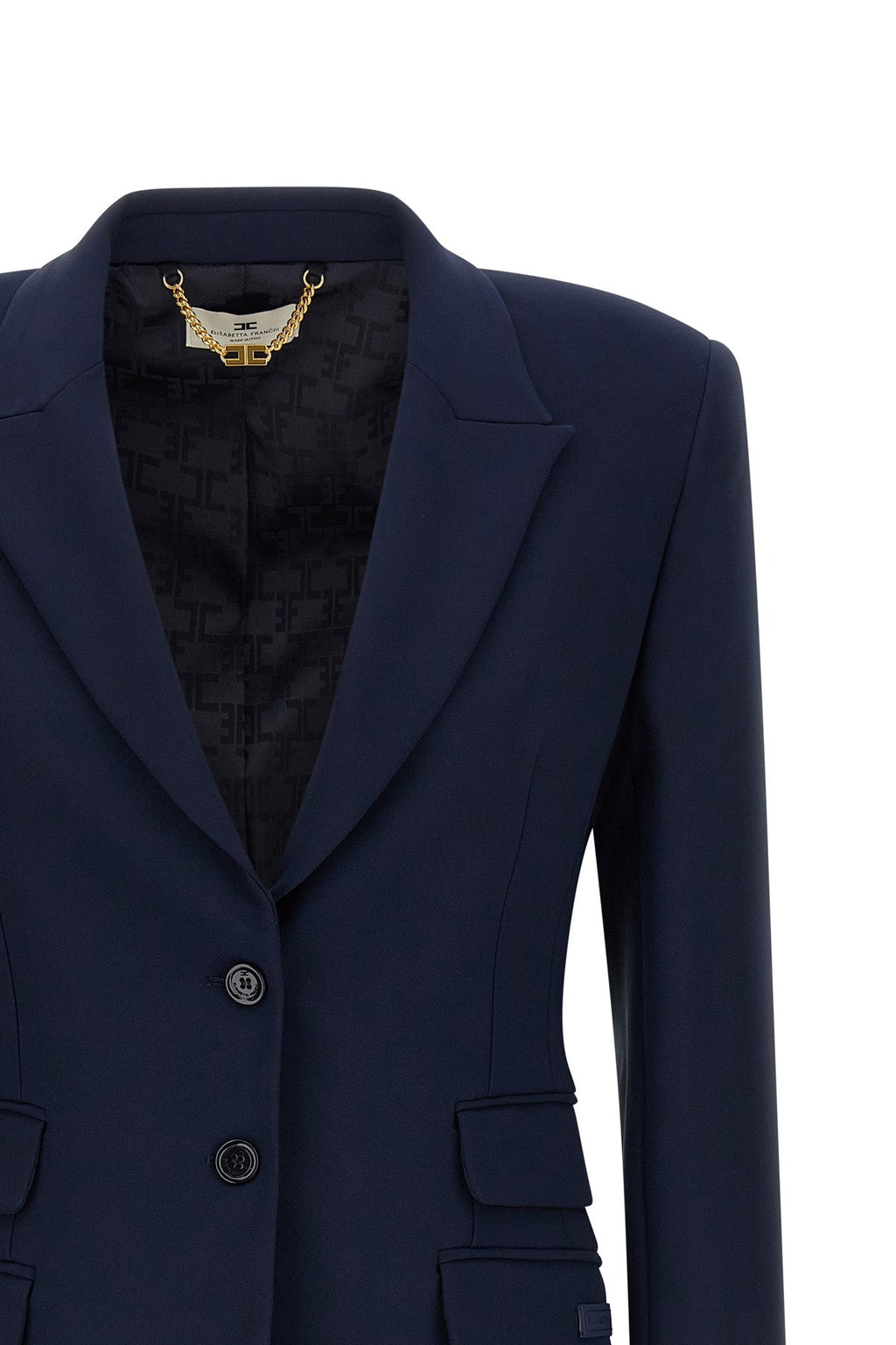 Elisabetta Franchi Peak Lapel Blazer