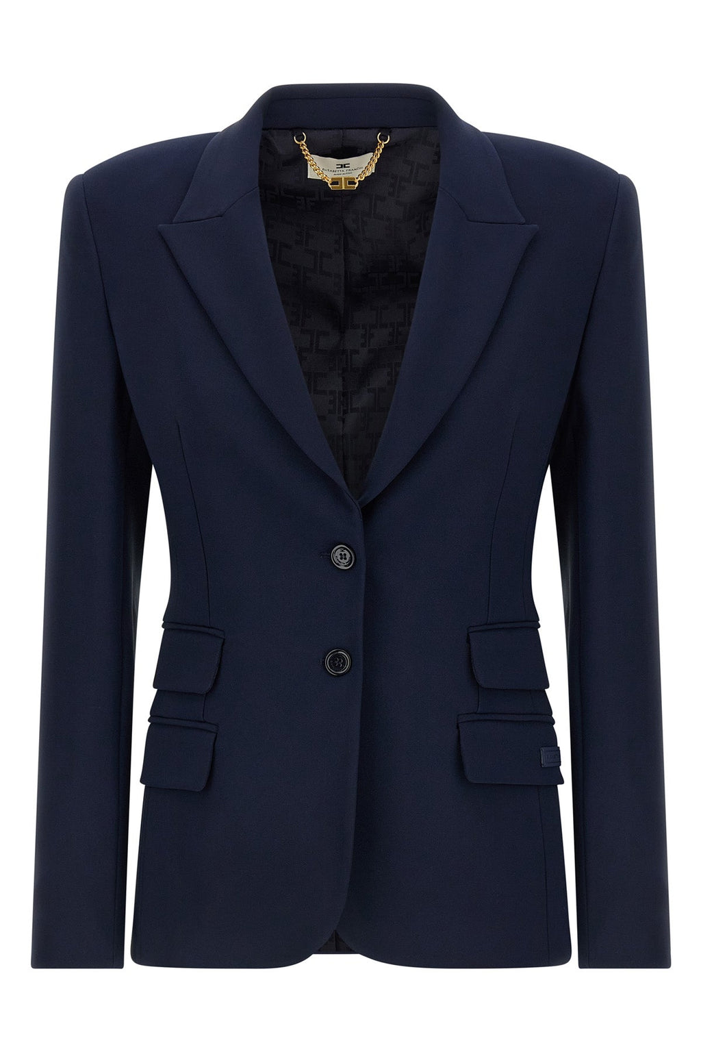 Elisabetta Franchi Peak Lapel Blazer
