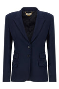 Elisabetta Franchi Peak Lapel Blazer