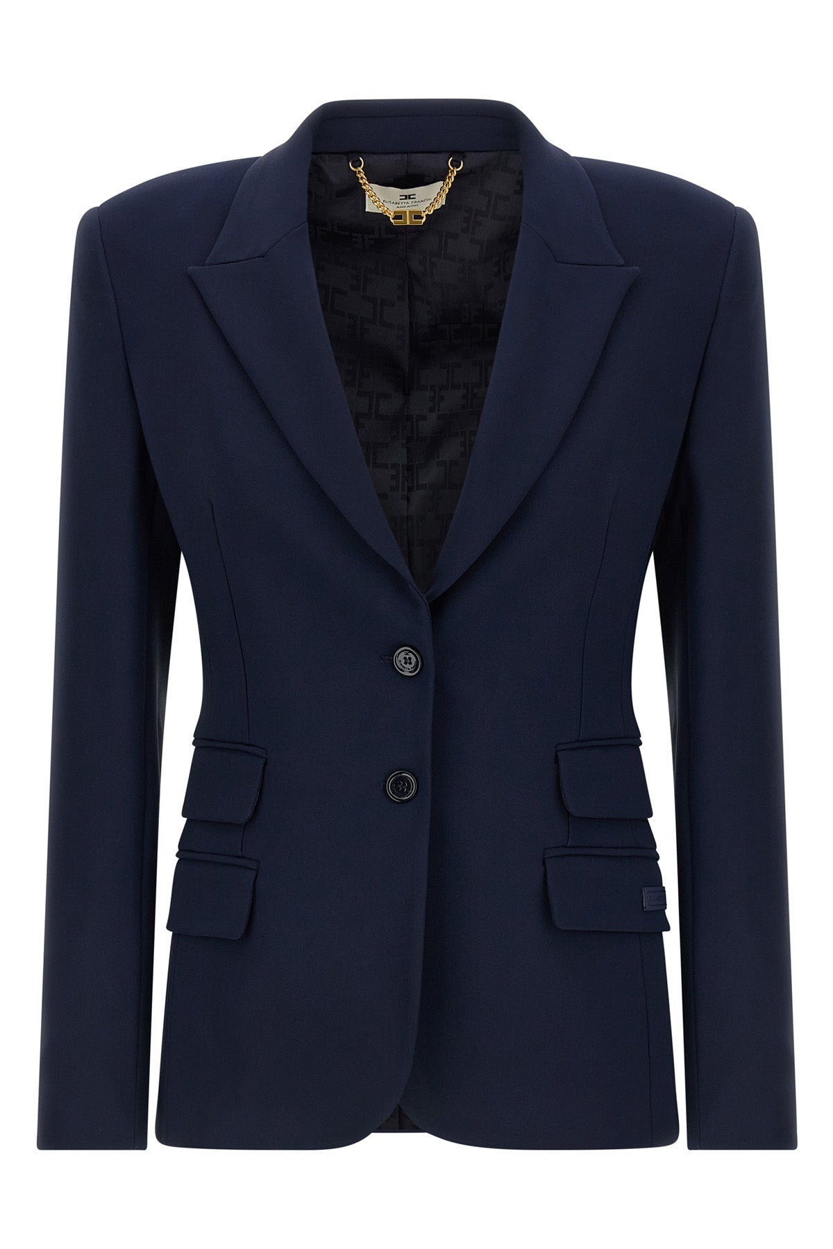 Elisabetta Franchi Peak Lapel Blazer