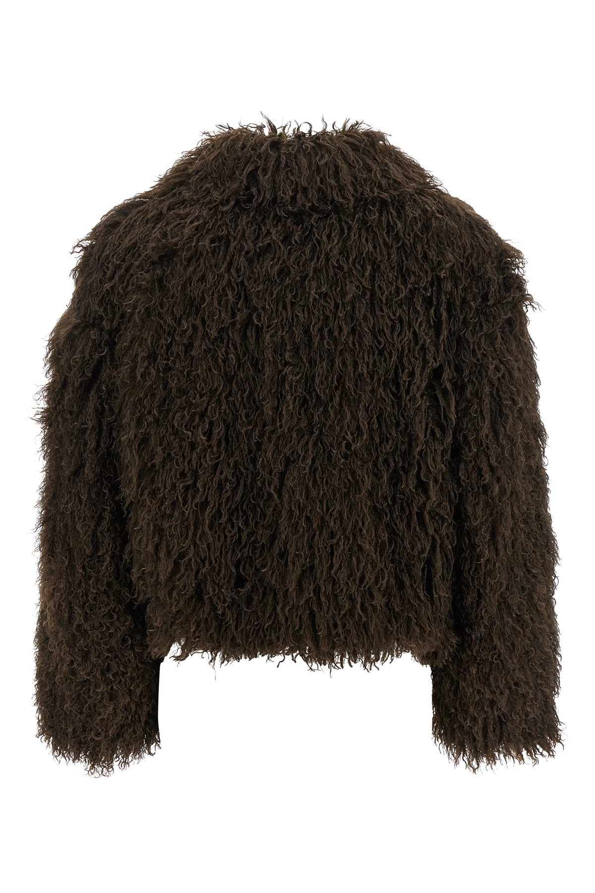Cropped Faux Fur Jacket