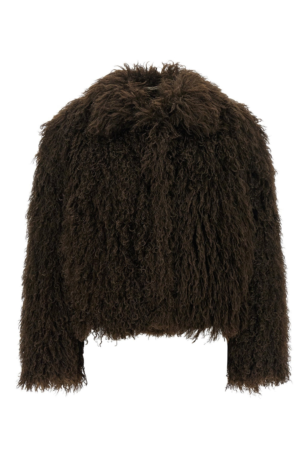 Cropped Faux Fur Jacket