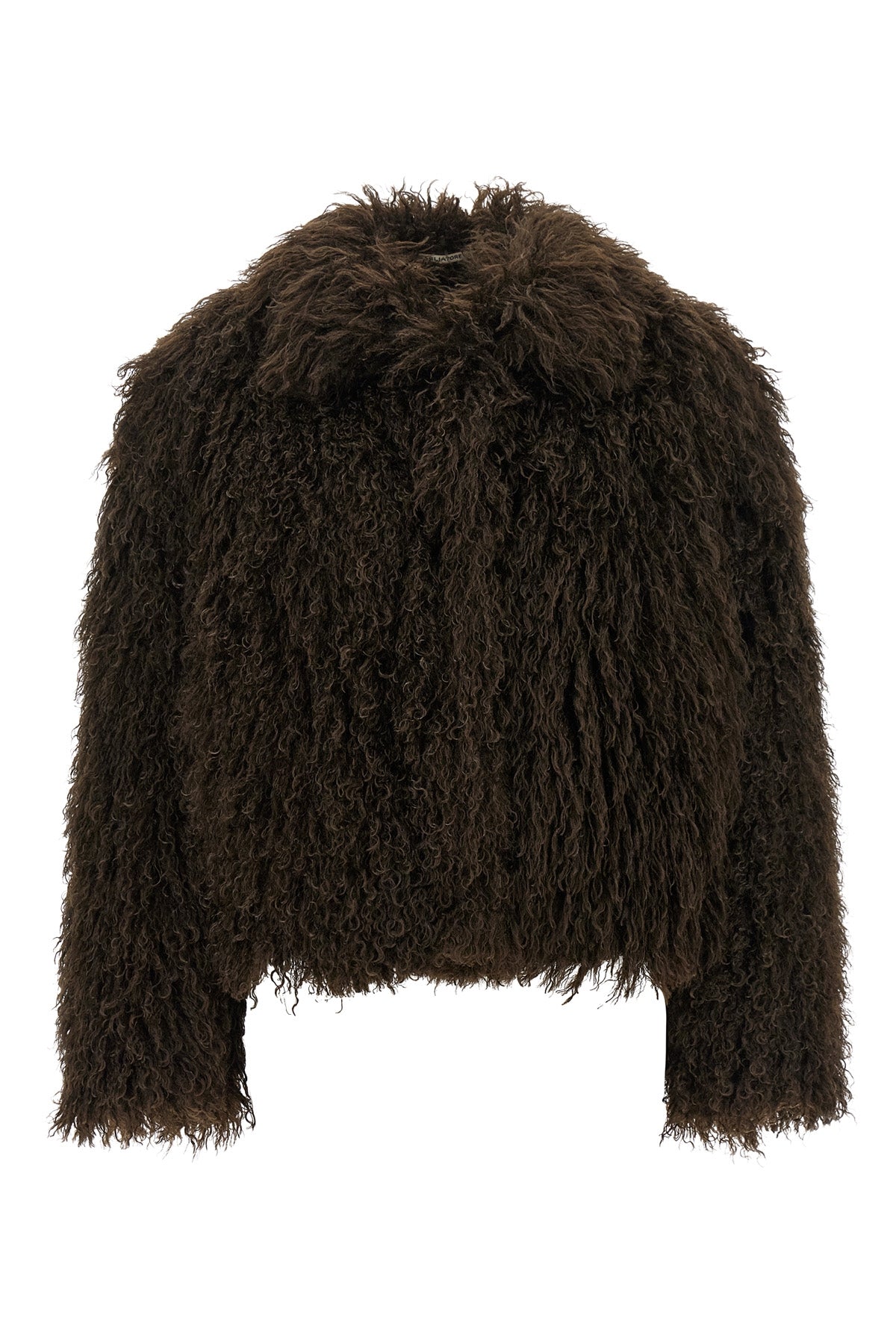 Cropped Faux Fur Jacket