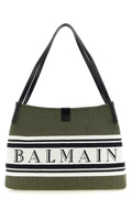 Balmain Tote Bag With Embroidered Logo