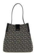 Balmain Bucket Bag with Jacquard Monogram