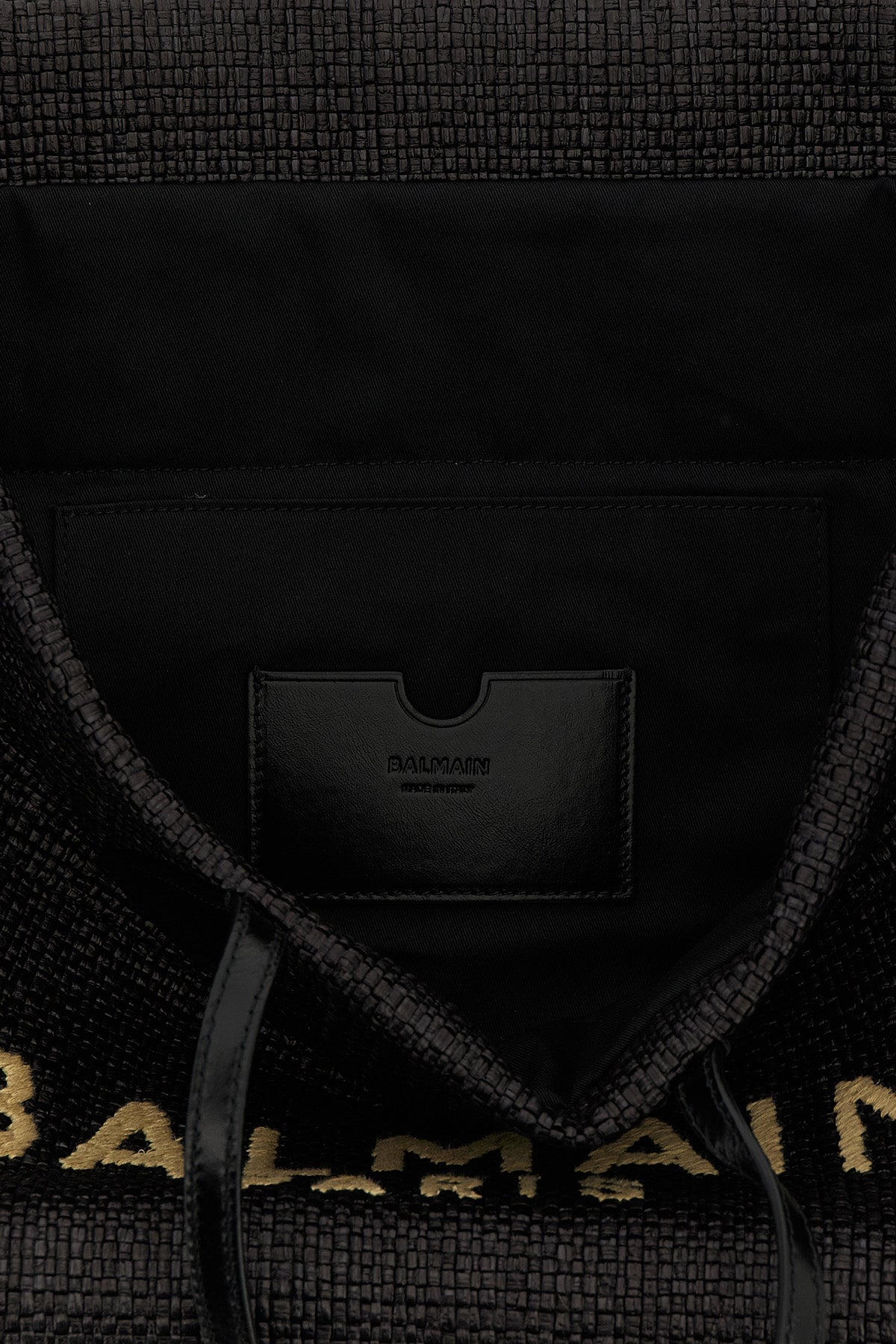 Balmain Tote Bag With Woven Texture