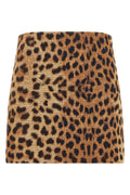 Leopard Mini Skirt