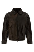 Giorgio Brato Leather Jacket - Pony Hair Effect Texture
