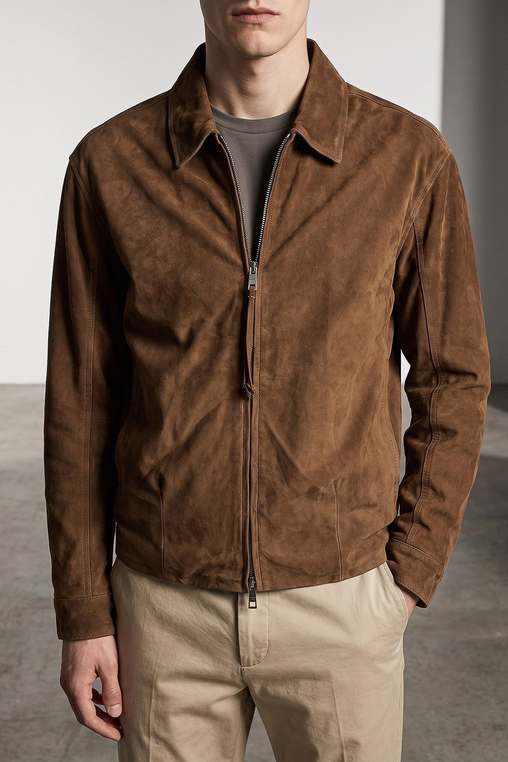 Suede jacket