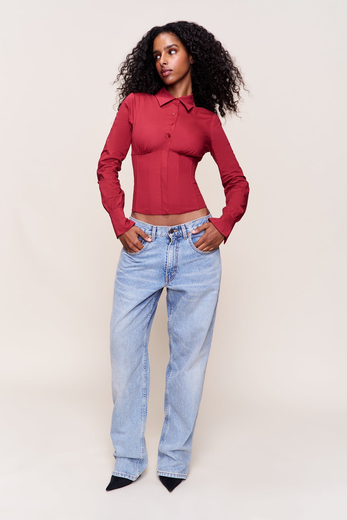 Tailored Corset Long Sleeve