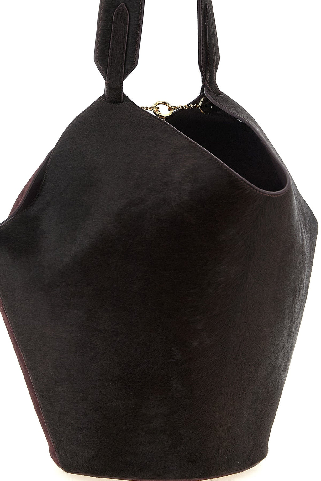 'Lotus' small shopping bag