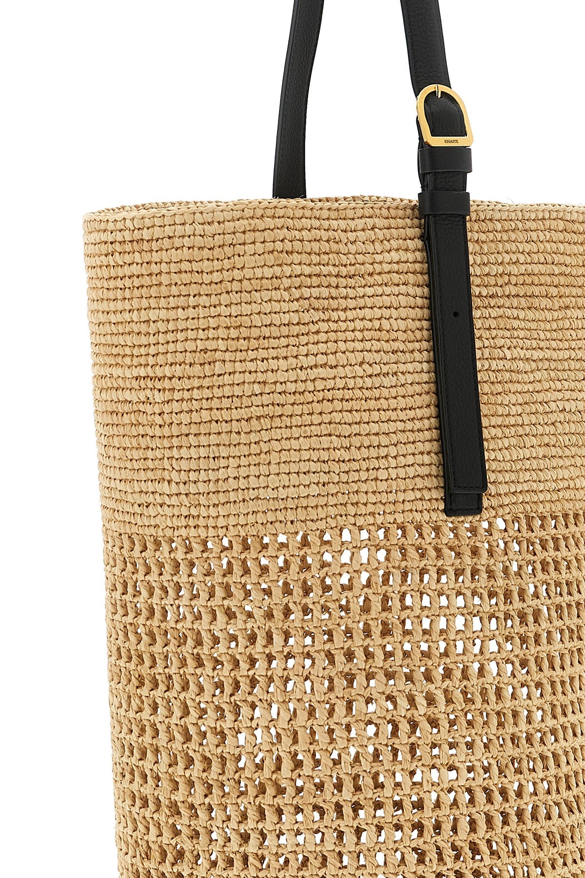 KHAITE Billie large palm fiber bucket bag