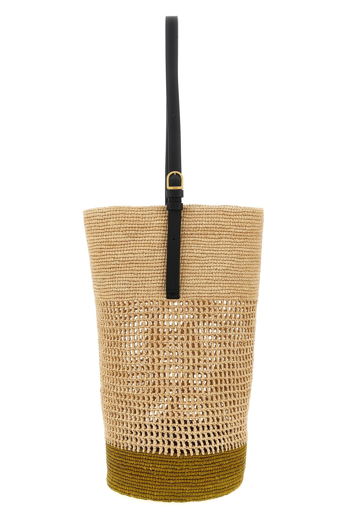 KHAITE Billie large palm fiber bucket bag