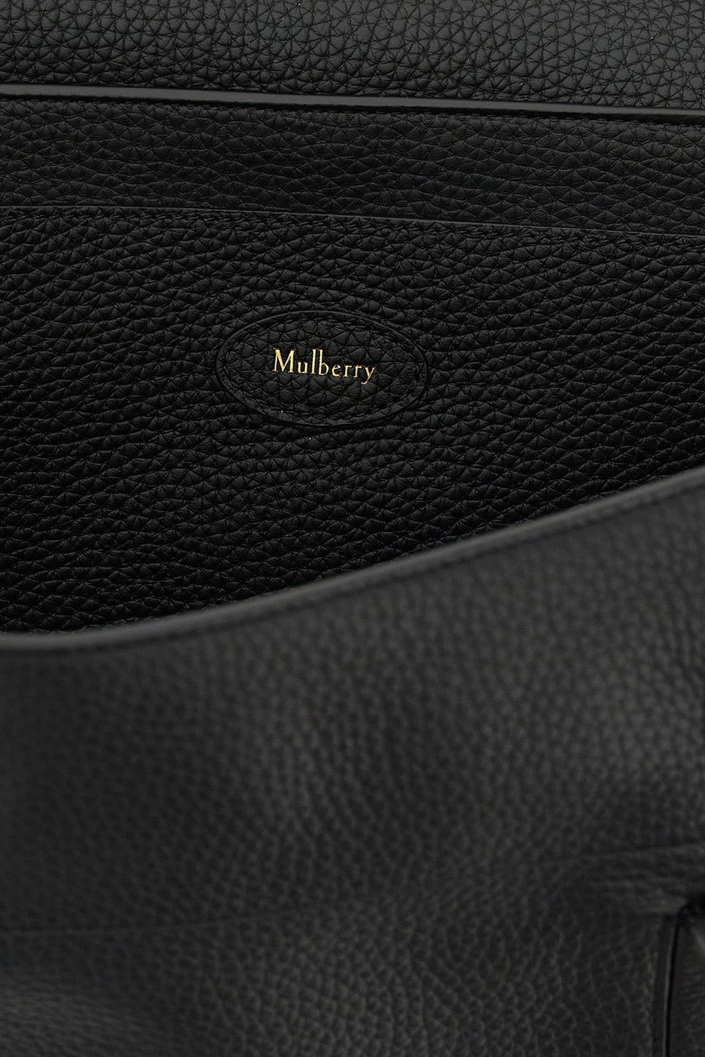 Mulberry Heavy Grain Leather Shoulder Bag