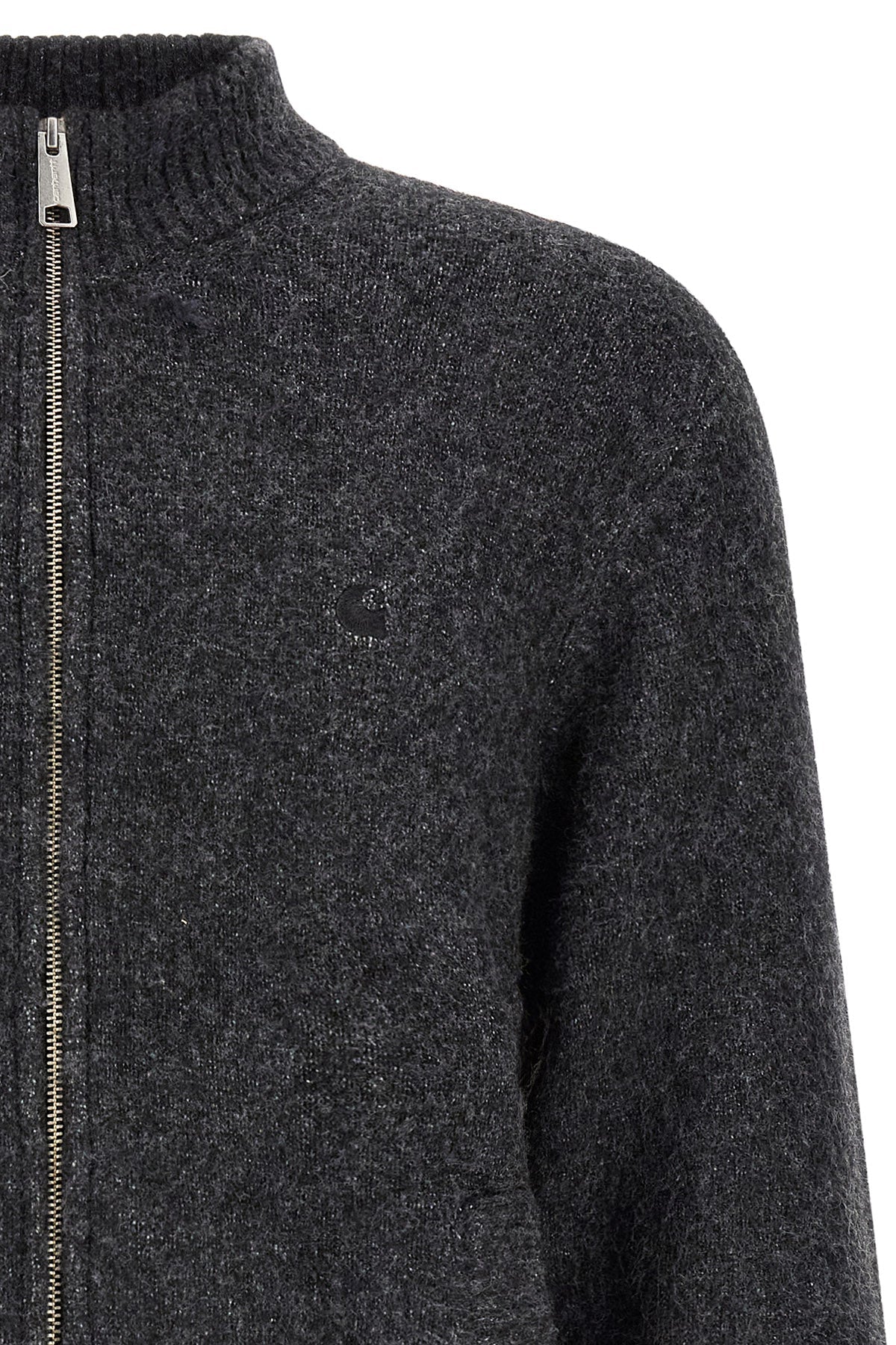 Carhartt WIP High-Collar Zip-Up Sweater