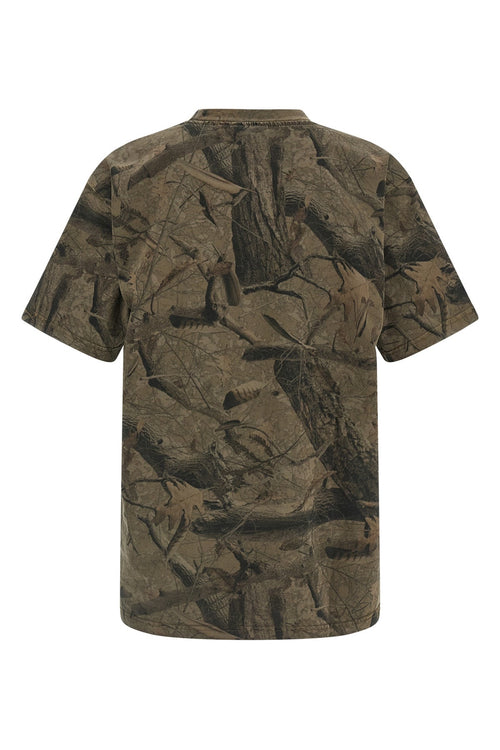 "Feather Tree" Print T-shirt